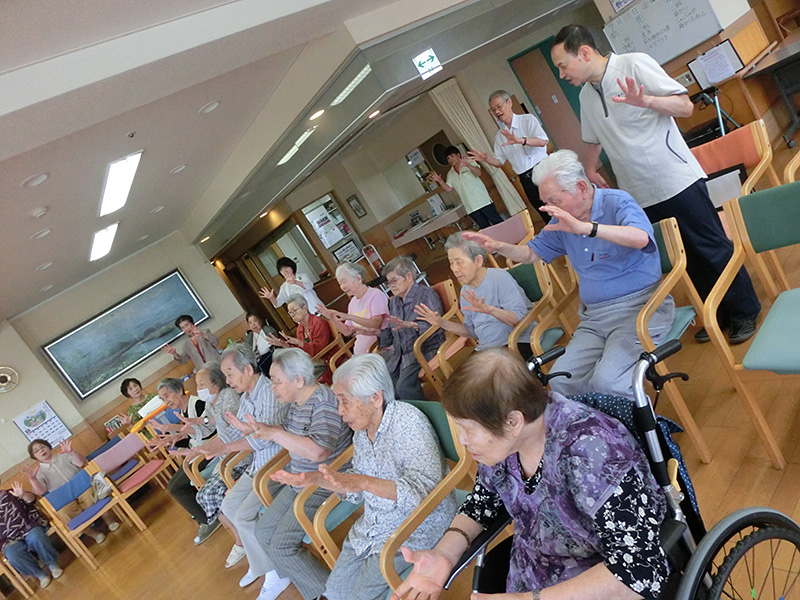 レク風景 - ケアハウス福山