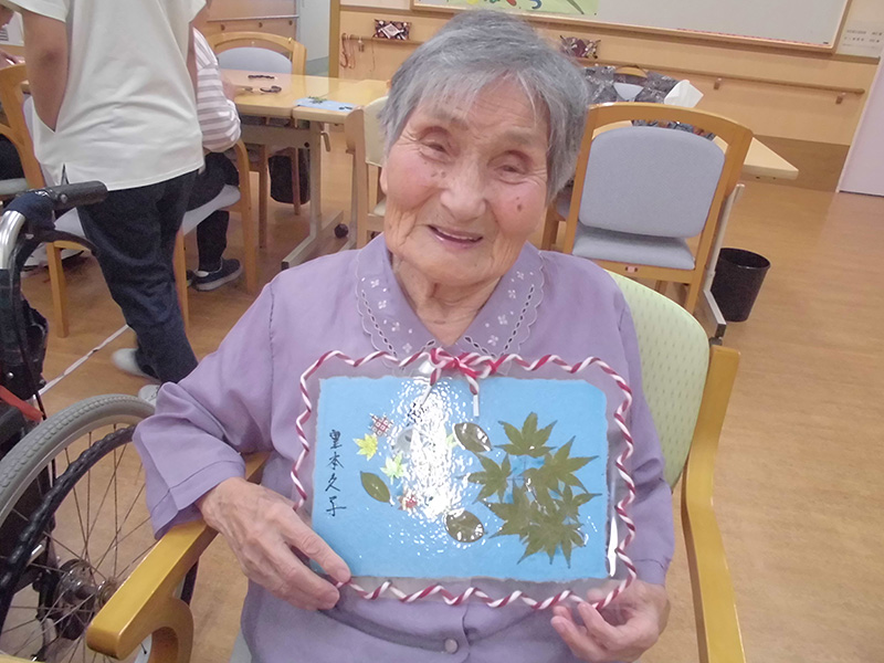 秋の作品作り① - デイまなぐら