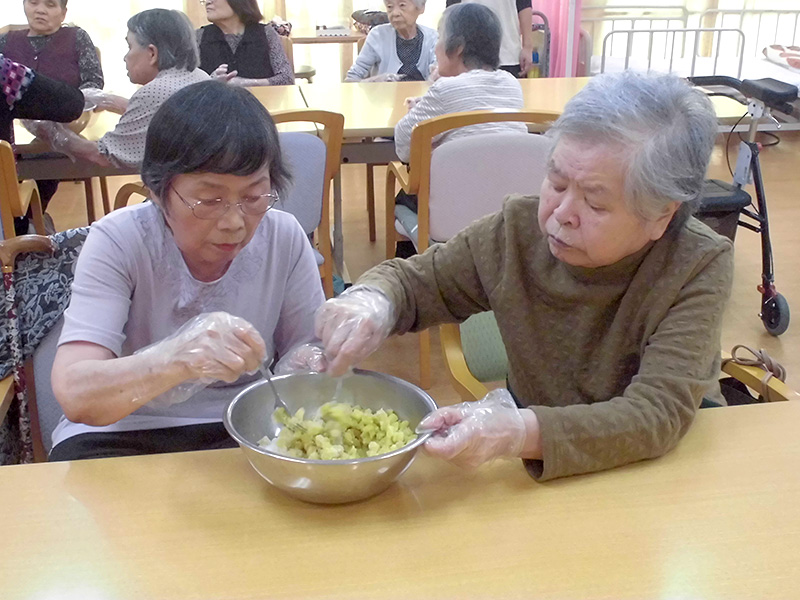 さつまいもきんつば① - デイまなぐら