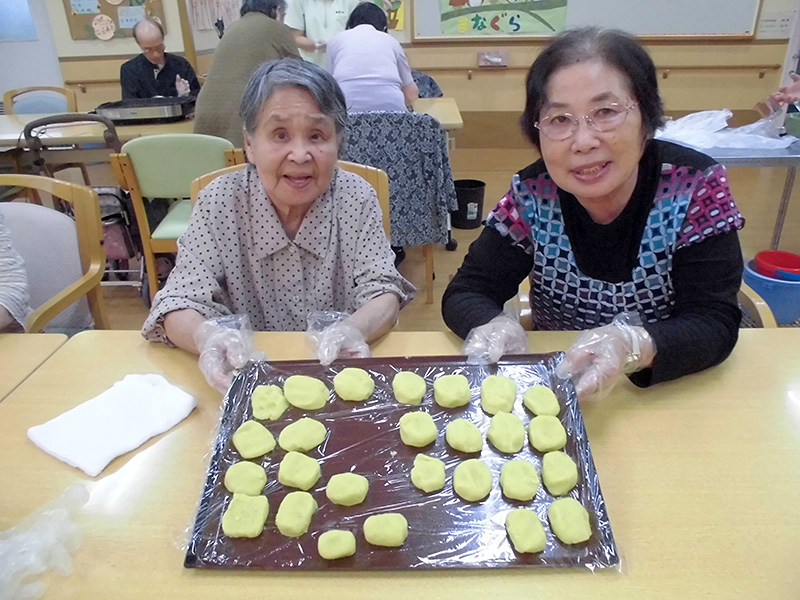 さつまいもきんつば④ - デイまなぐら