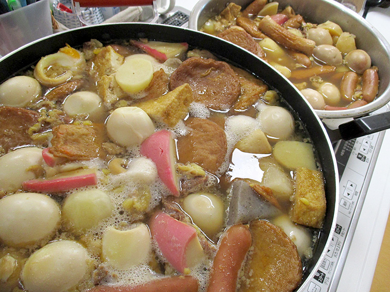 特製の大鍋おでん - 小多機まなぐら南