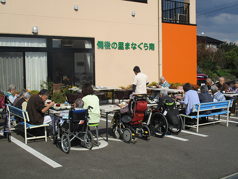 さんまバーベキュー - 小多機まなぐら南