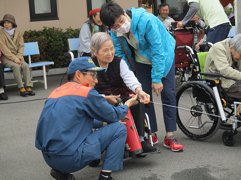 消火訓練 - 小多機まなぐら南