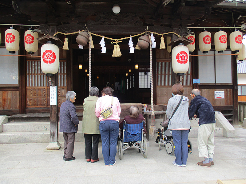 初詣2 - 小多機まなぐら南