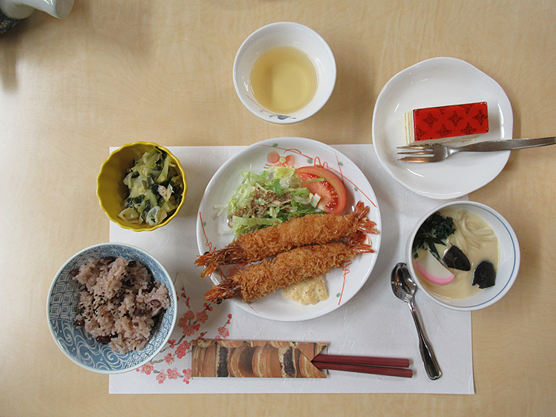 誕生日メニュー - ケアハウス福山