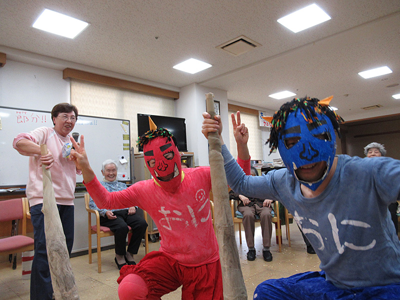 豆まき1 - デイ備後