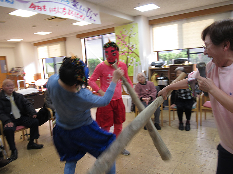 豆まき2 - デイ備後