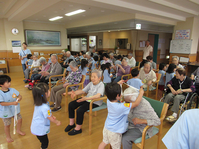 あおば保育所交流会 - ケアハウス福山