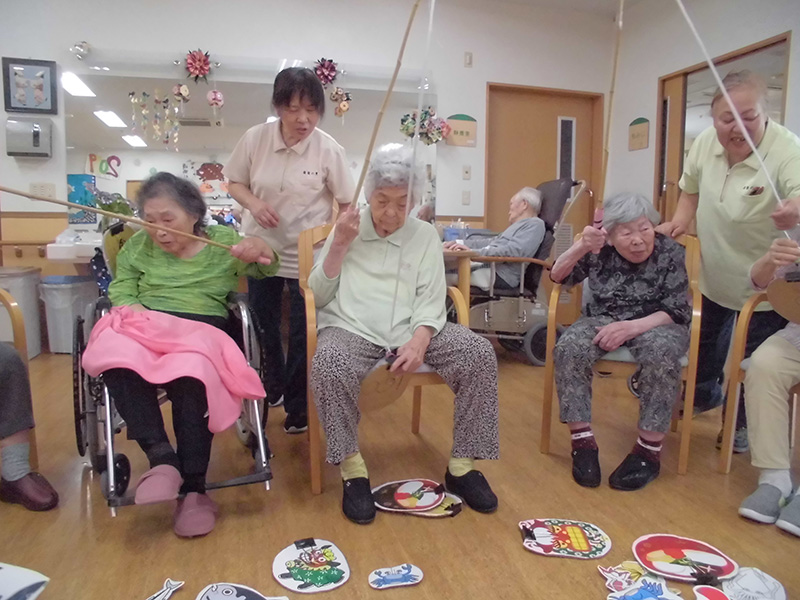 レクリェーション『魚釣りゲーム』② - ショートまなぐら