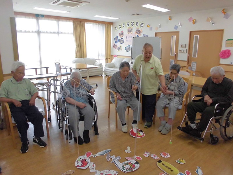 レクリェーション『魚釣りゲーム』④ - ショートまなぐら