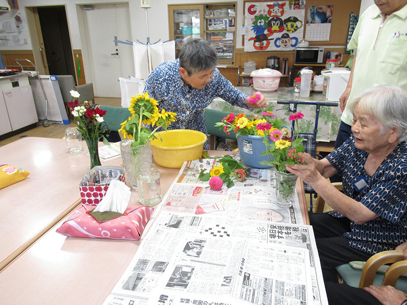 生け花１ - デイ備後