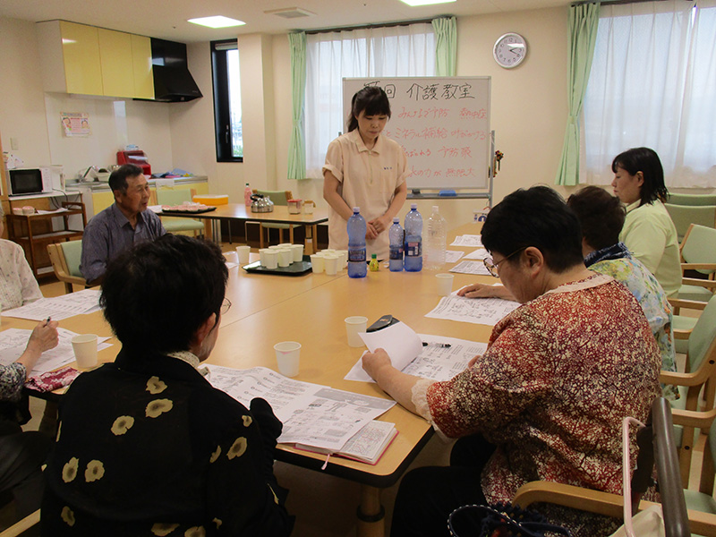 第１回介護教室 - 小多機まなぐら南