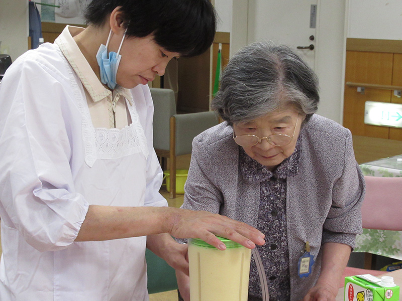 ミックスジュース作り2 - デイ備後