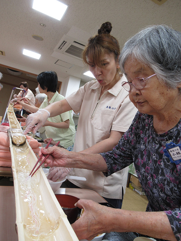 流しそうめん1 - デイ備後