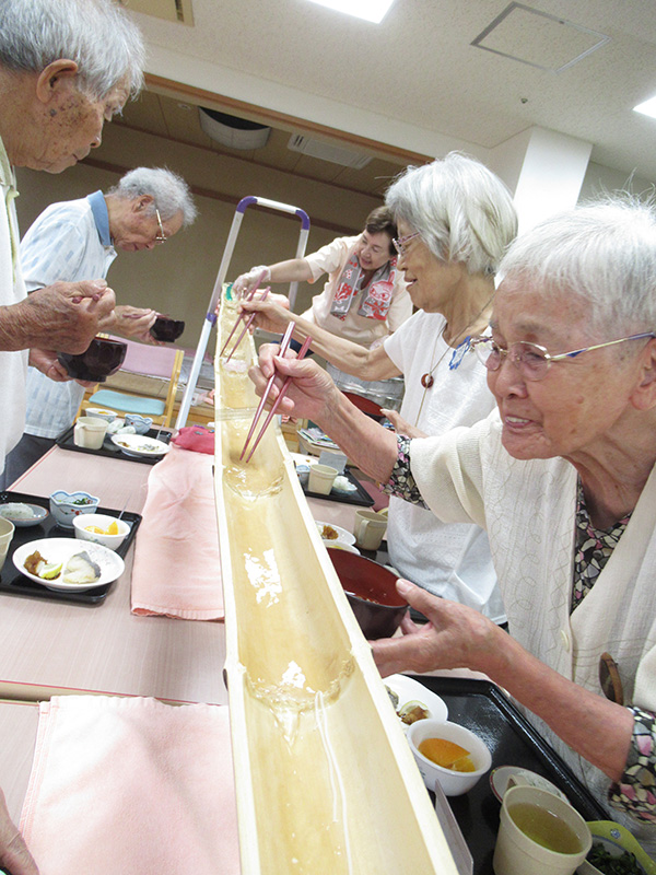 流しそうめん2 - デイ備後
