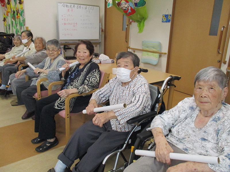 棒体操① - 小多機まなぐら南