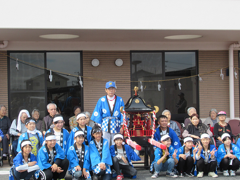 地域の祭り3 - ケアハウス福山