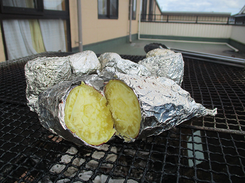 焼き芋パーティー③ - デイまなぐら