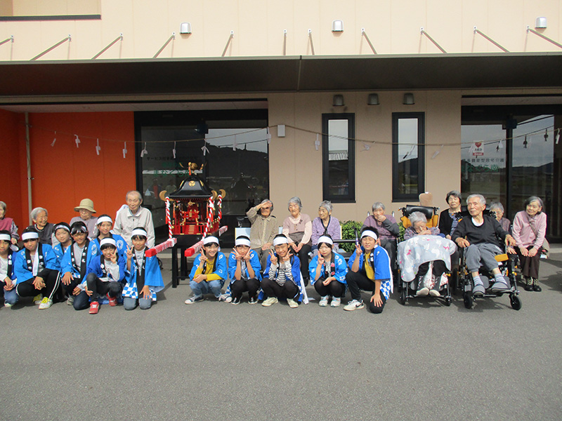 町内のお祭り - 小多機まなぐら南