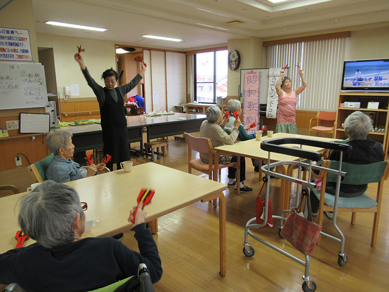 ボランティア訪問交流会 - ケアハウス福山