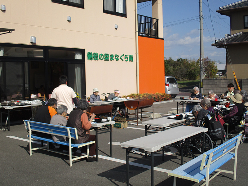 さんまバーベキュー - 小多機まなぐら南