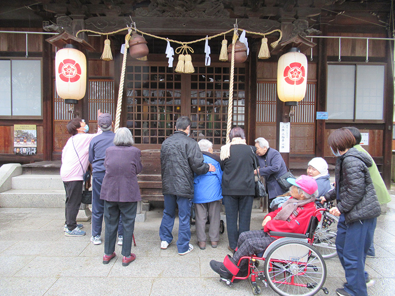 2020年1月初詣と外食うどん1 - ケアハウス福山