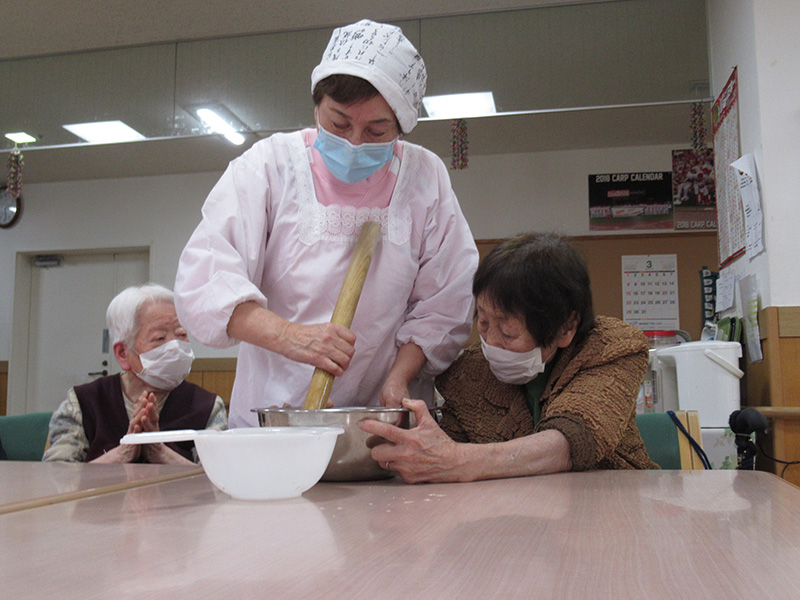 さくらもち作り2 - デイ備後