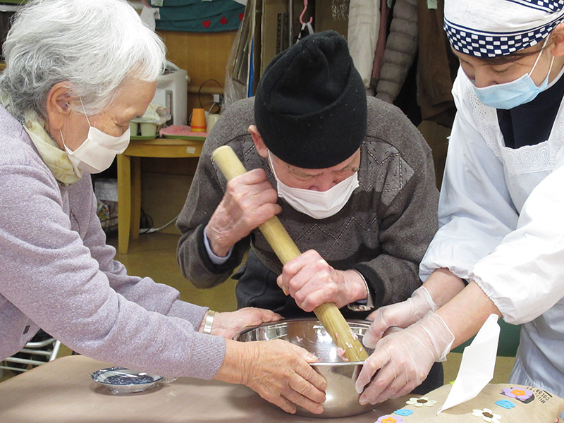 さくらもち作り4 - デイ備後