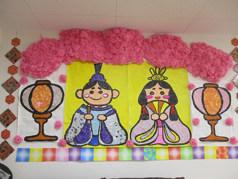 3月の壁画 - 小多機まなぐら南