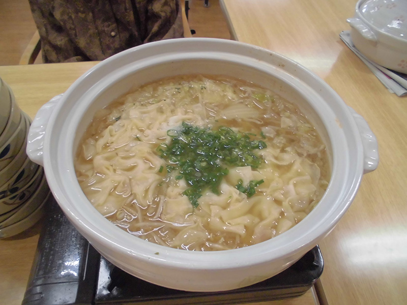 お鍋『ねぎと大根入りワンタン鍋』 - ショートまなぐら