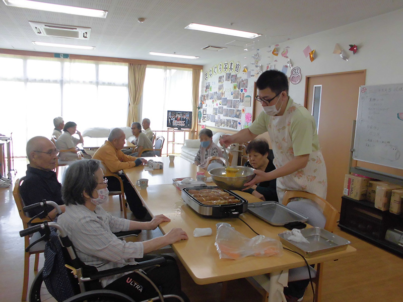 お昼作り『かつ丼』2 - ショートまなぐら