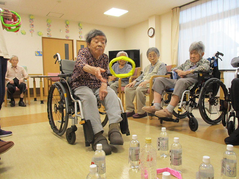 輪投げ2 - 小多機まなぐら南