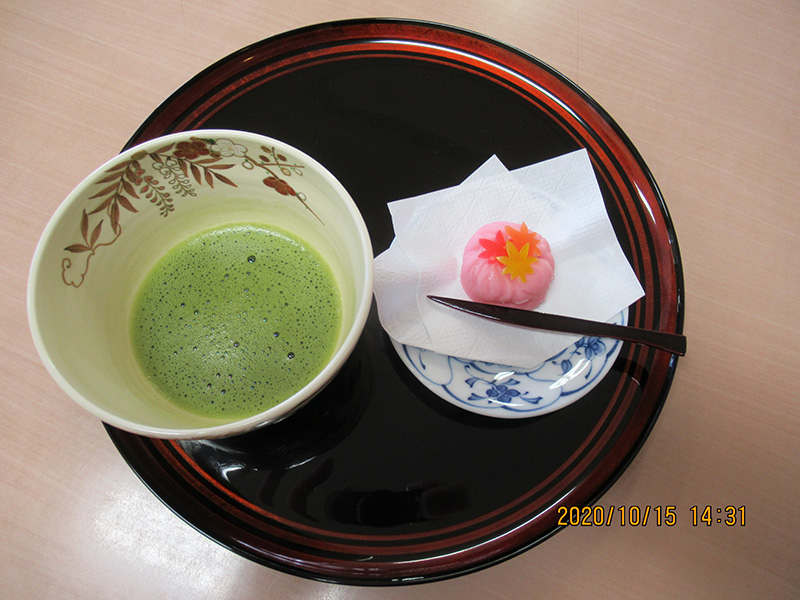 10月お月見茶会2 - ケアハウス福山