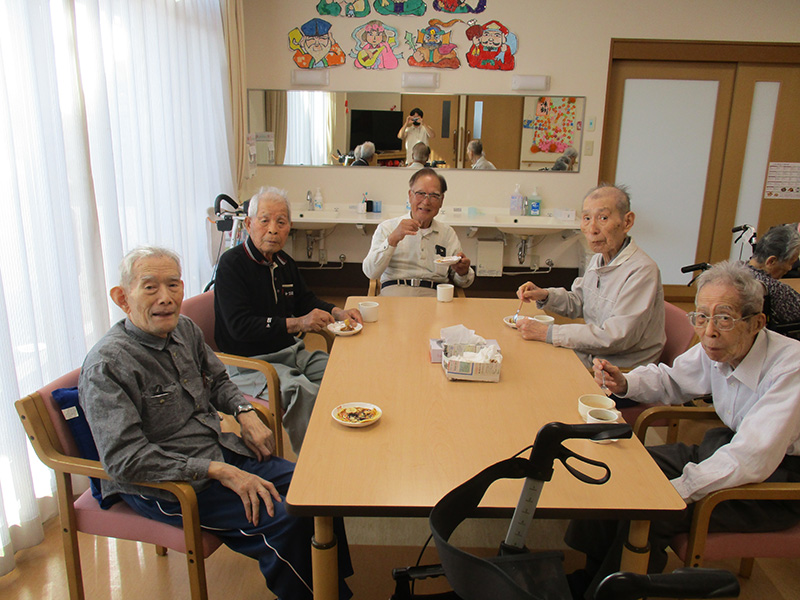 まな南男性陣 - 小多機まなぐら南