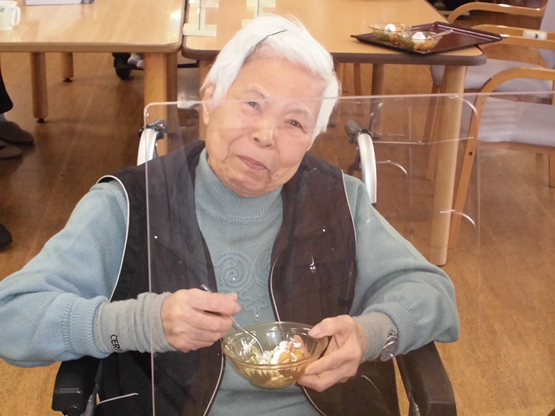 おやつ作り『マカロニきな粉』3 - ショートまなぐら