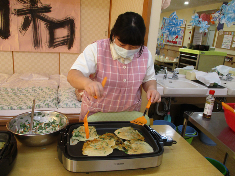 ニラチヂミ1 - デイまなぐら