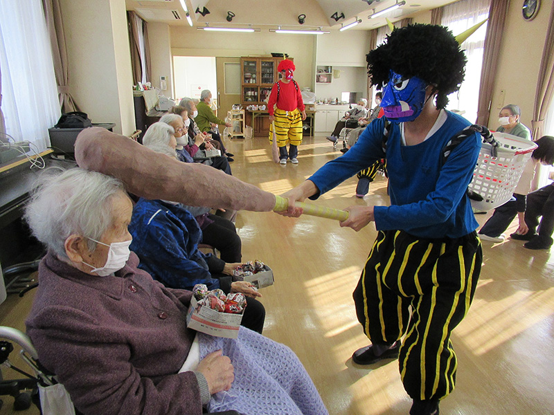 2月節分祭2 - ケアハウス福山