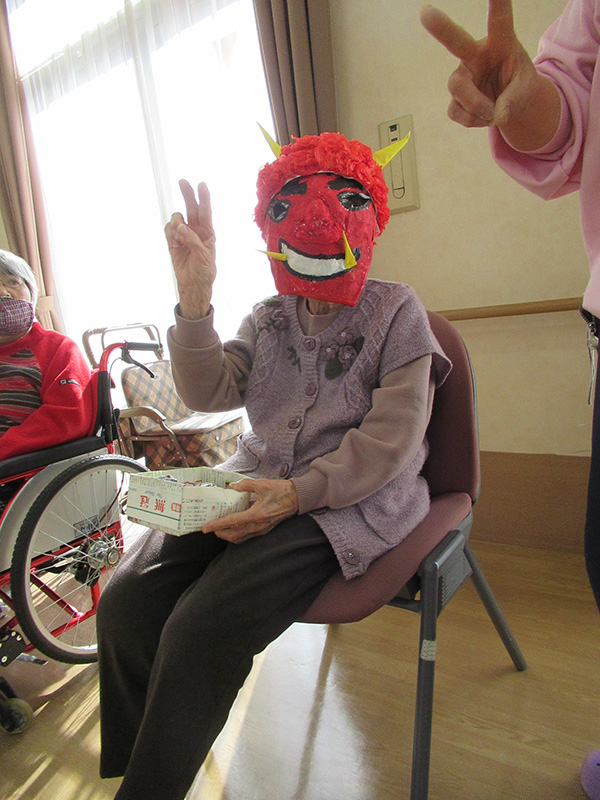 2月節分祭3 - ケアハウス福山