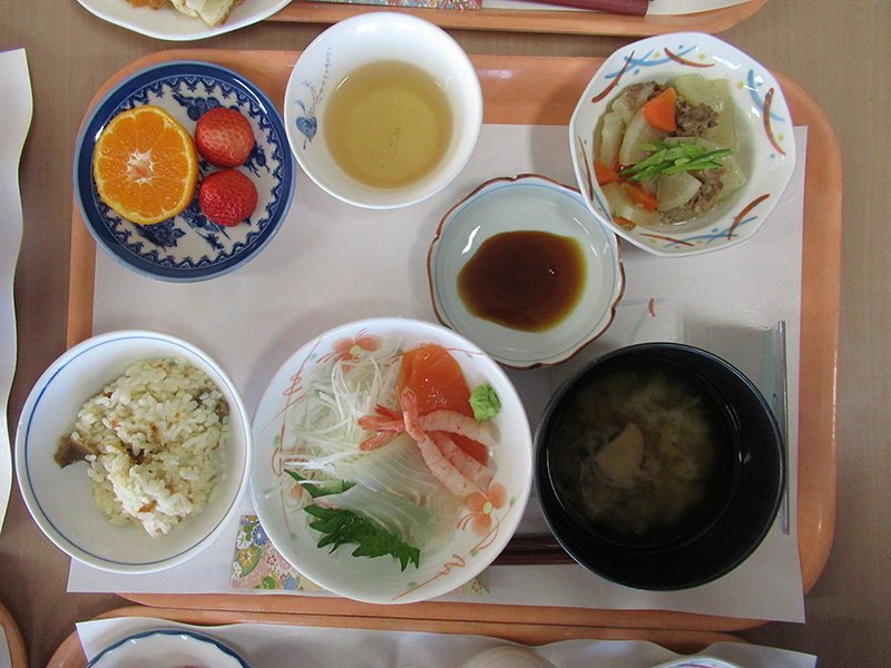 2月誕生日会1 - ケアハウス福山