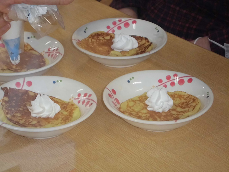 おやつ作り『ふわふわホットケーキ』3 - ショートまなぐら