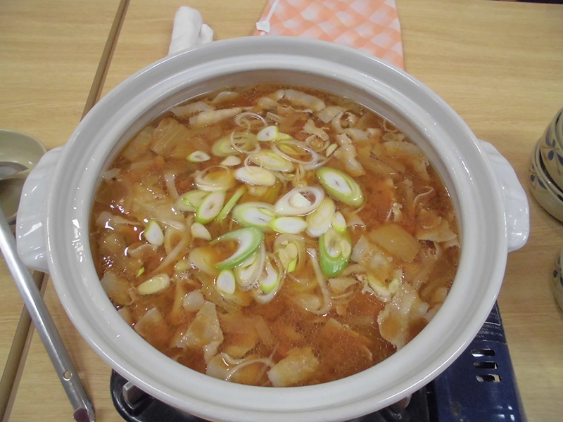 お鍋『仙台風芋煮』1 - ショートまなぐら