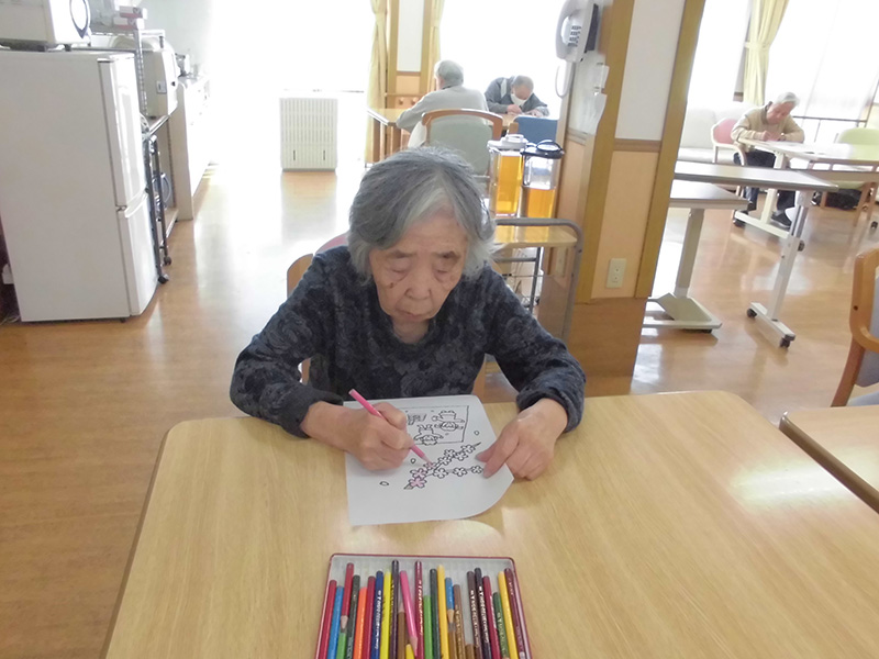 塗り絵（手作業） - ショートまなぐら