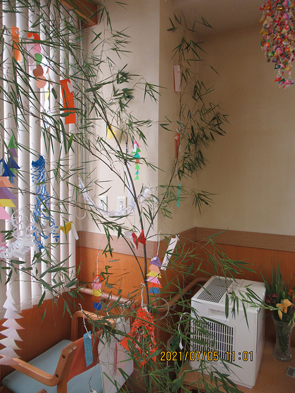 七夕飾り - ケアハウス福山