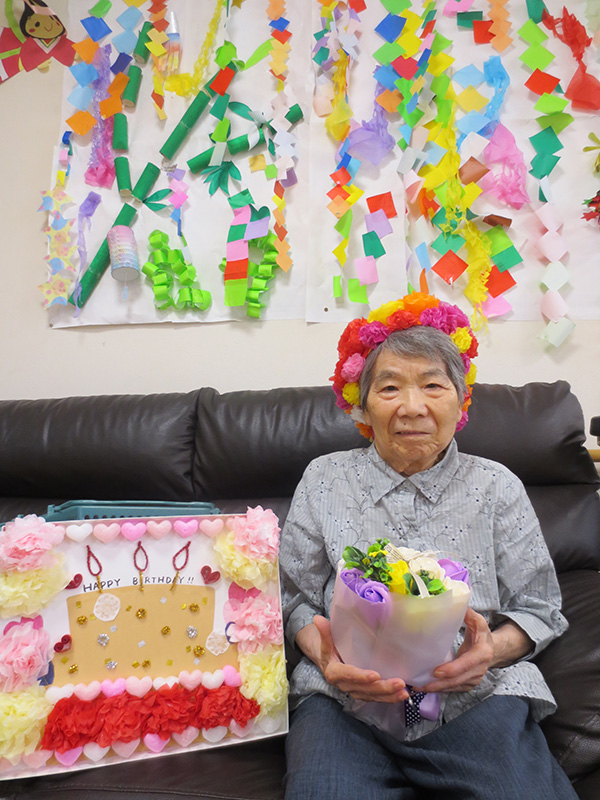 7月のお誕生日 - 小多機まなぐら南