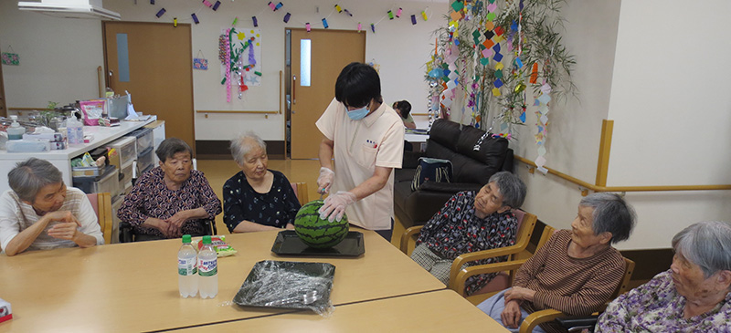 スイカ1 - 小多機まなぐら南