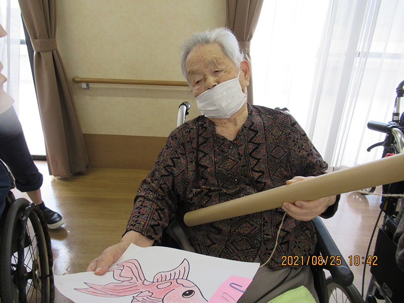 レク大会 釣り遊び1 - ケアハウス福山