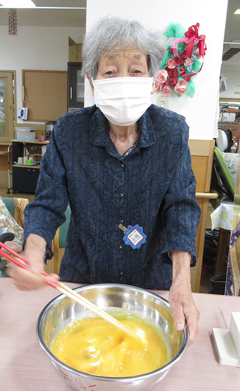 お昼作り『ちらし寿司＆豚汁』4 - デイ備後