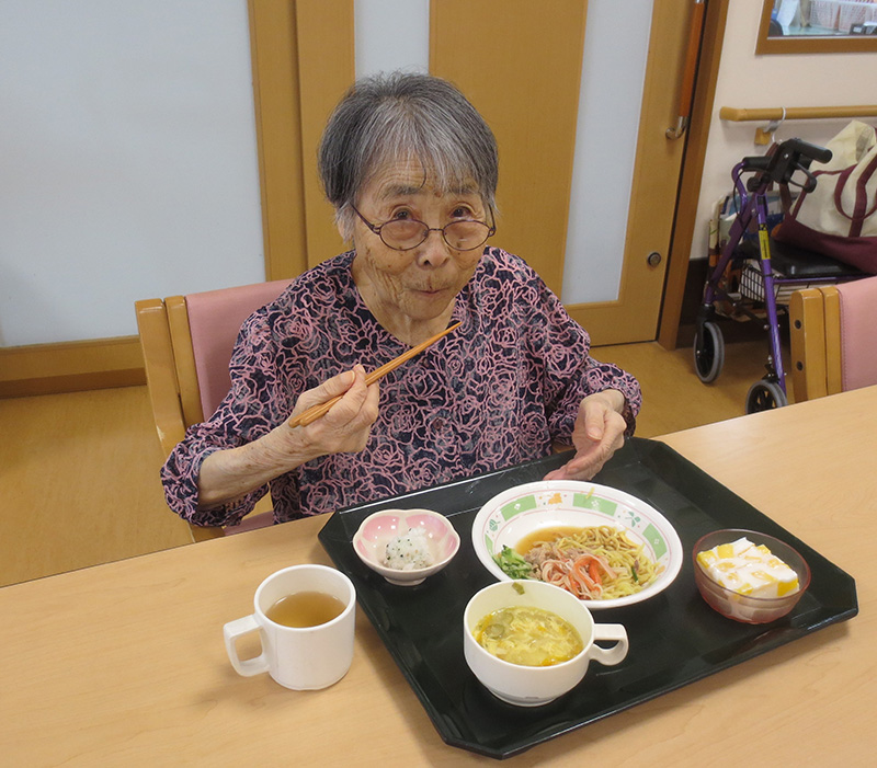 冷やし中華3 - 小多機まなぐら南