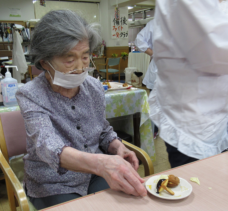 おやつ作り『スイーツたこ焼き』3 - デイ備後