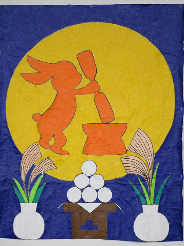 壁画作り『お月見』 - ショートまなぐら